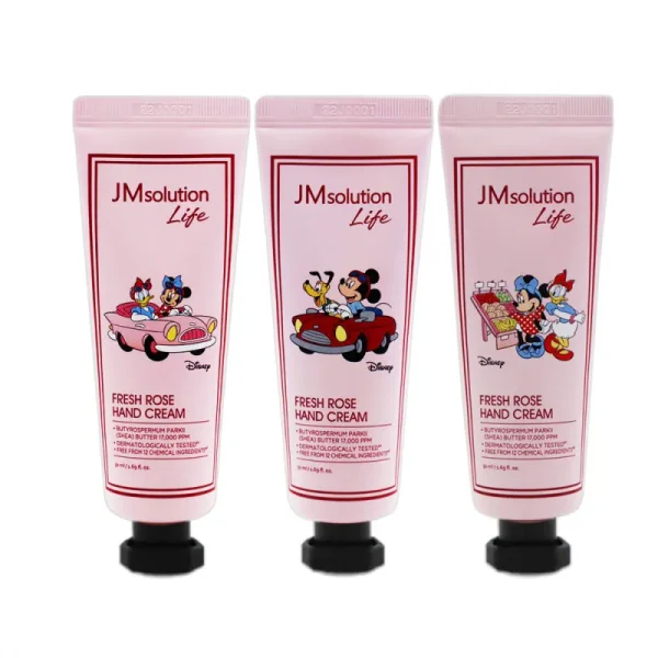 Набор Кремов Для Рук Jmsolution Fresh Rose Hand Cream Set 50 Мл* 3 Шт