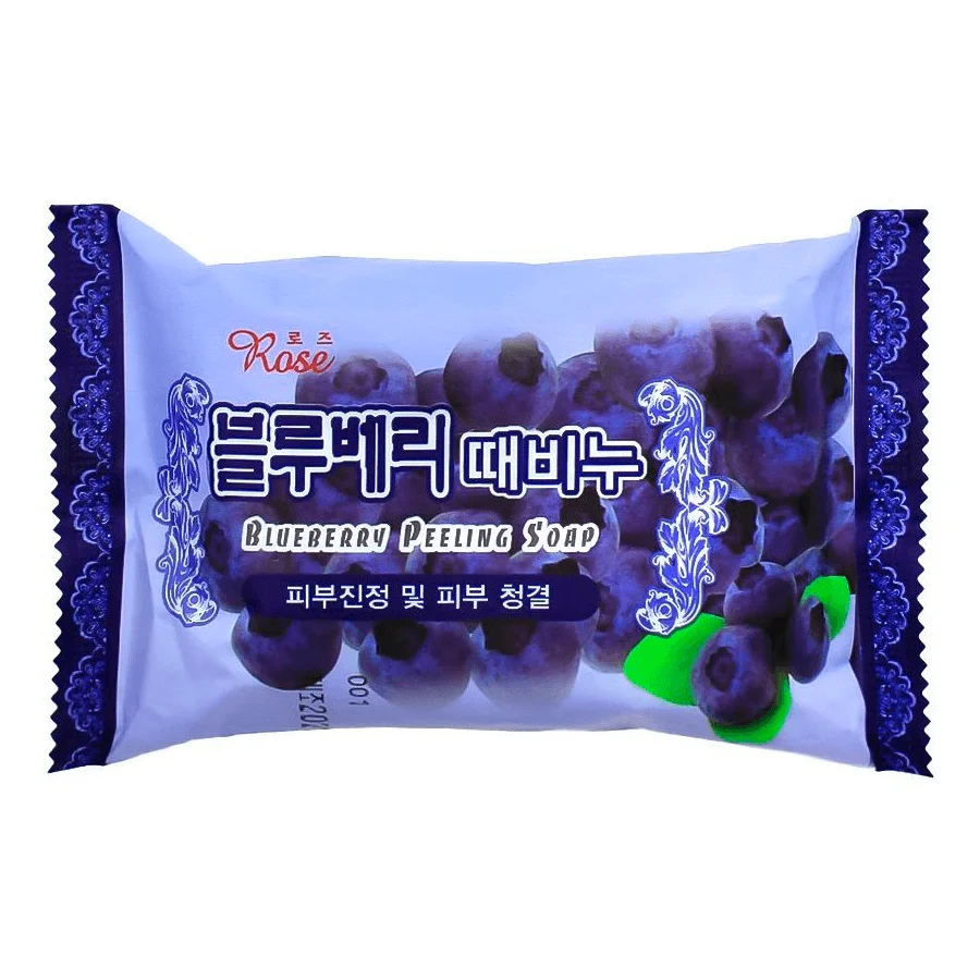Rose Peeling Soap Blueberry Мыло-пиллинг с черникой