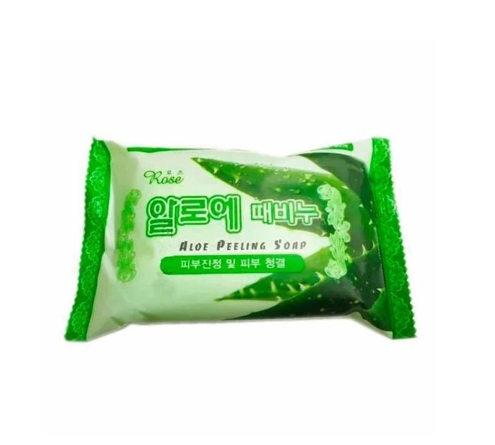 Мыло Rose Aloe peeling soap