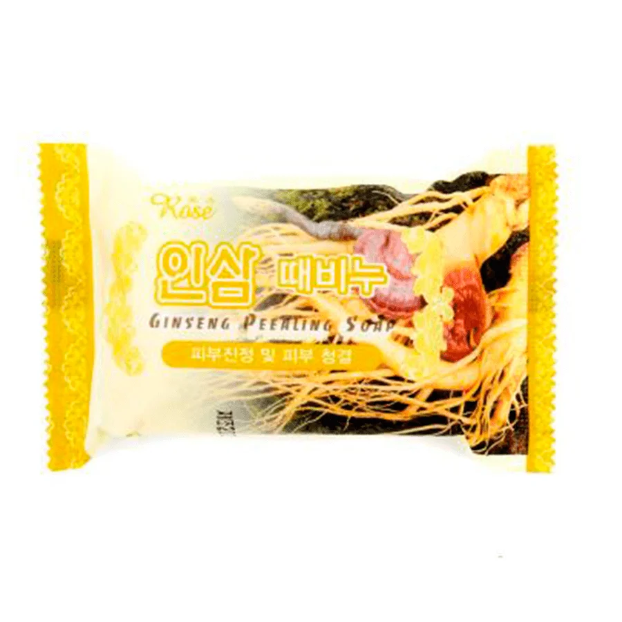 Мыло-пилинг для лица и тела с экстрактом женьшеня Ginseng Peeling Soap 