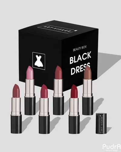 Губная помада увлажняющая ART-VISAGE BLACK DRESS