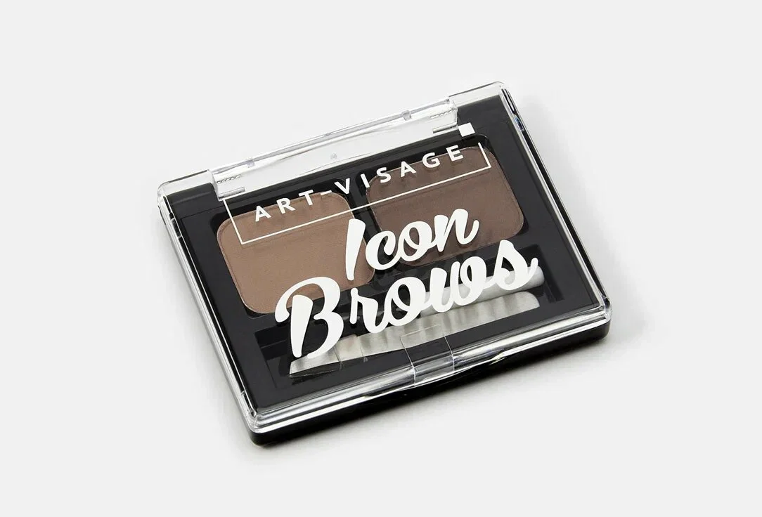 Двойные монохромные тени для бровей ART-VISAGE ICON BROWS 