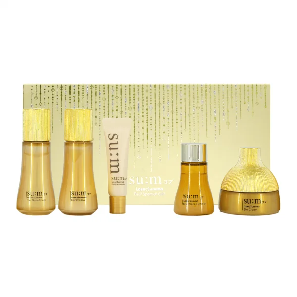 SU:M37 Антивозрастной набор питательных миниатюр для лица Losec Summa Elixir Special Gift Set (2*20 мл + 12 мл + 6 мл + 10 мл)