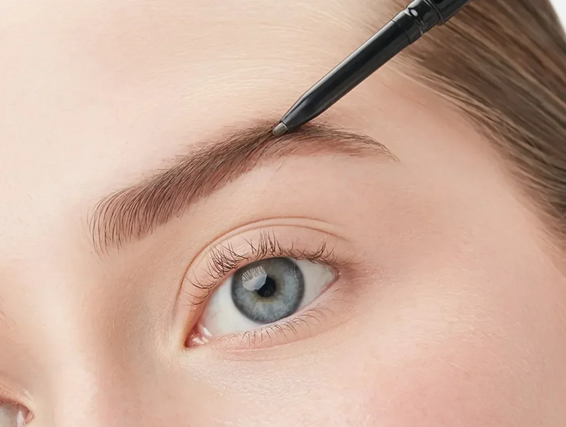 Карандаш для бровей VIVIENNE SABO BROW ARCADE SLIM 06 темно-коричневый