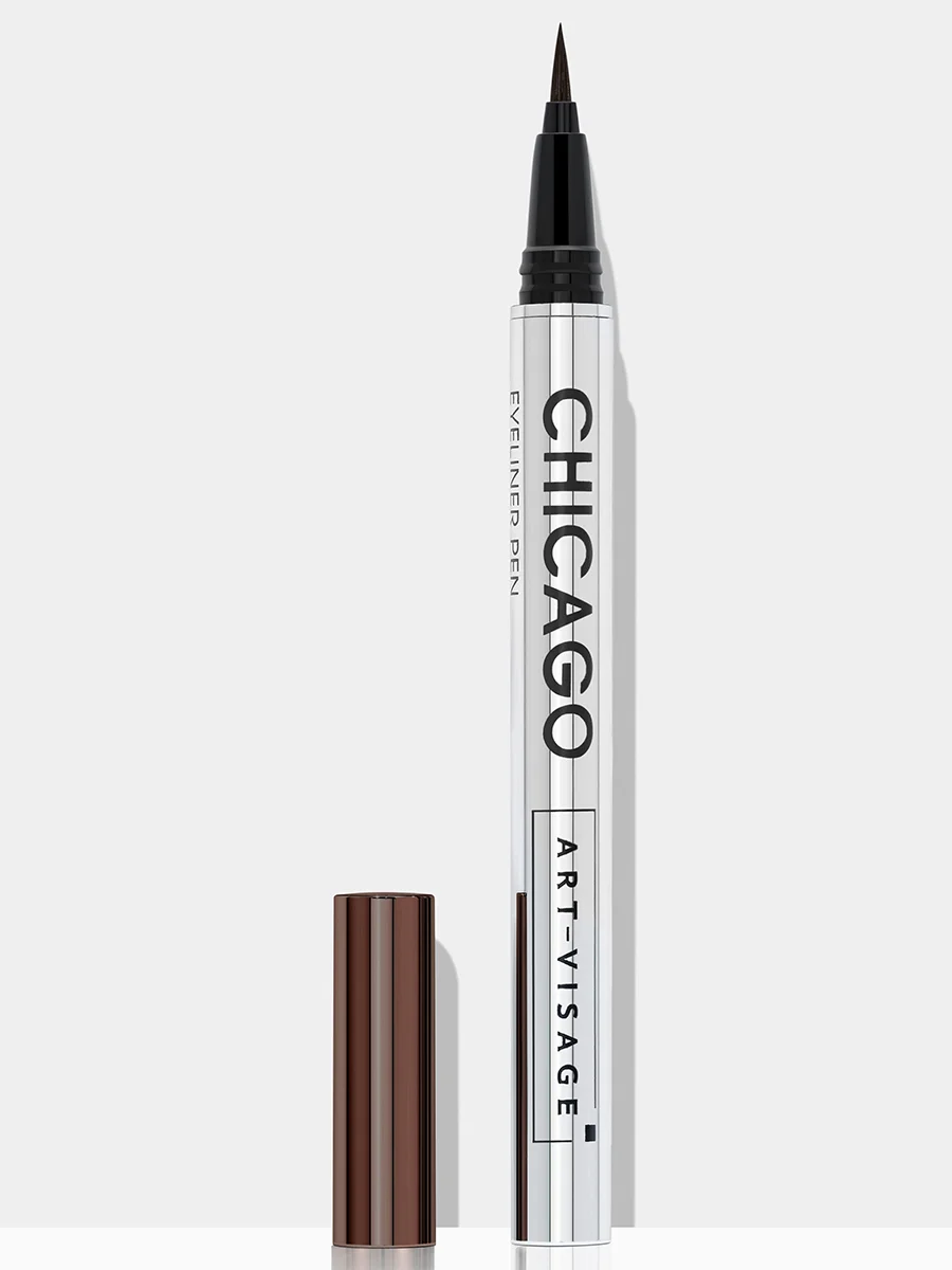 Подводка-фломастер для глаз ART-VISAGE Chicago 02 темно-коричневый