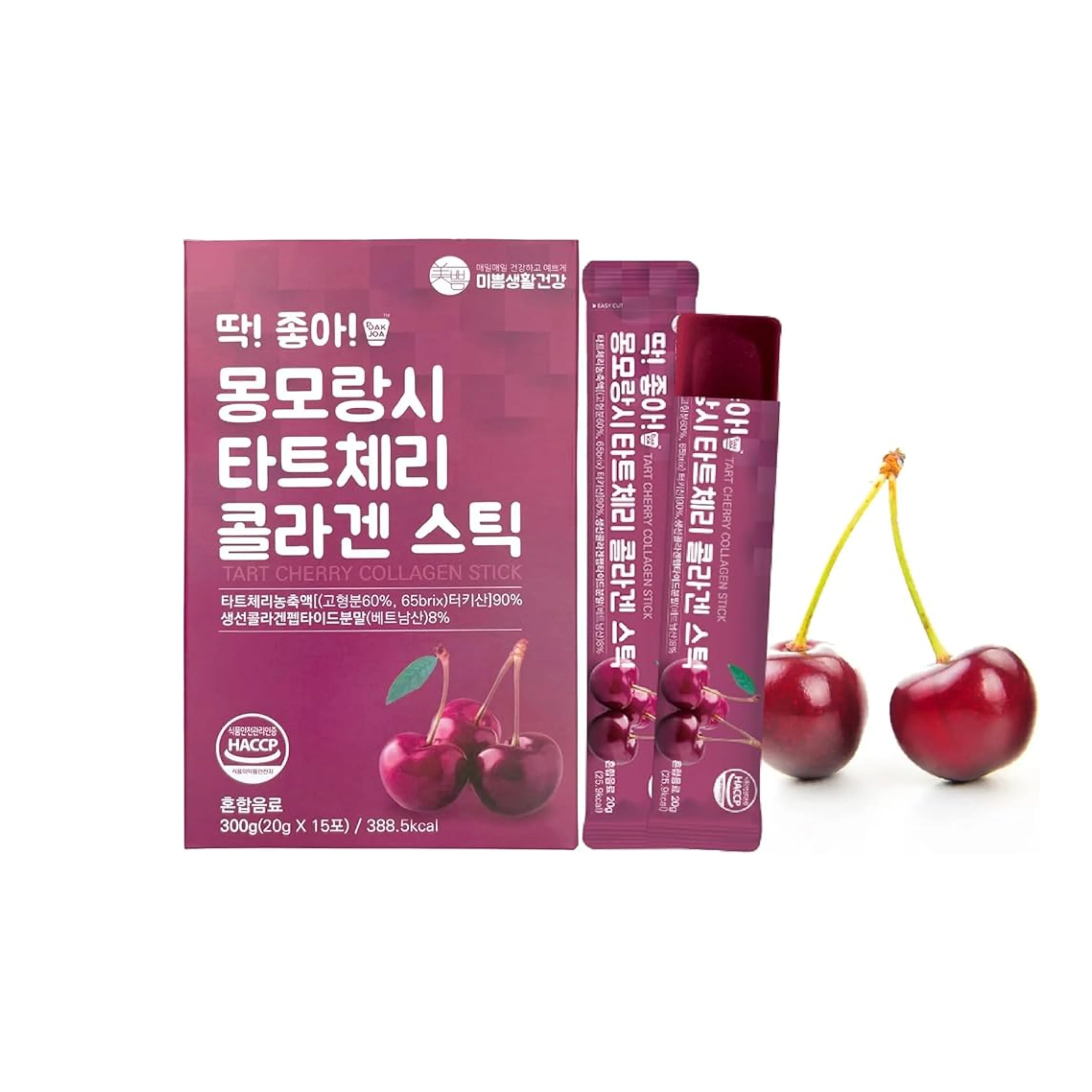 Mippeum Dak Joa Tart Cherry Collagen Stick вишневый коллаген-желе