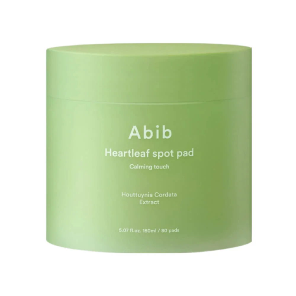Успокаивающие тонер-пэды с экстрактом хауттюйнии Abib Heartleaf Spot Pad Calming Touch