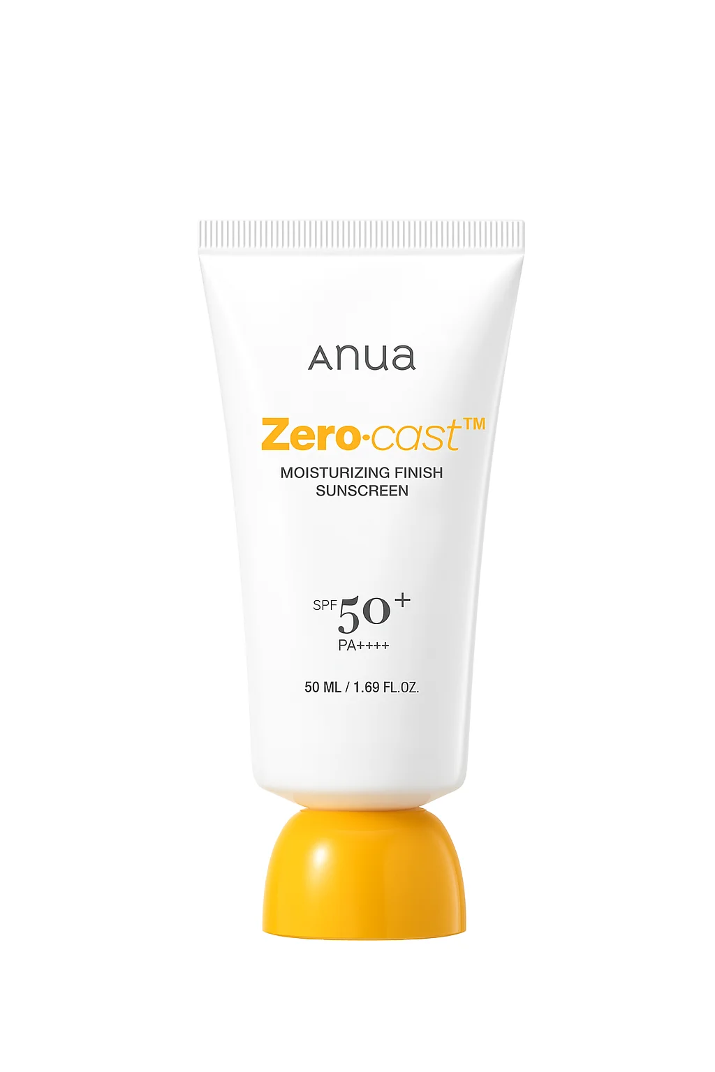 ANUA Солнцезащитный увлажняющий крем с гиалуроновой кислотой ZERO-CAST MOISTURIZING FINISH SUNSCREEN