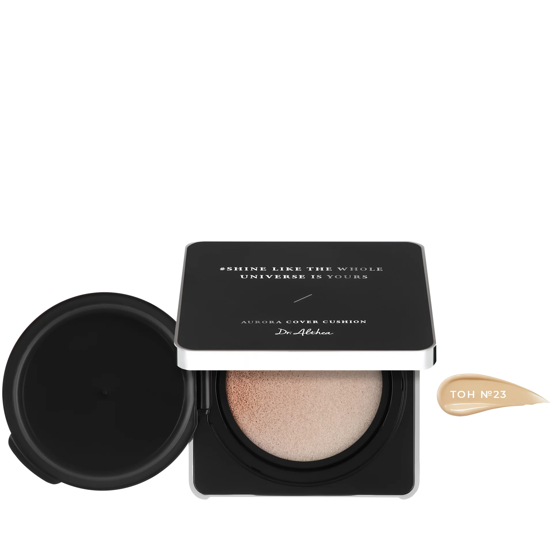 Dr. Althea Aurora MOISTURE COVER black CUSHION  23