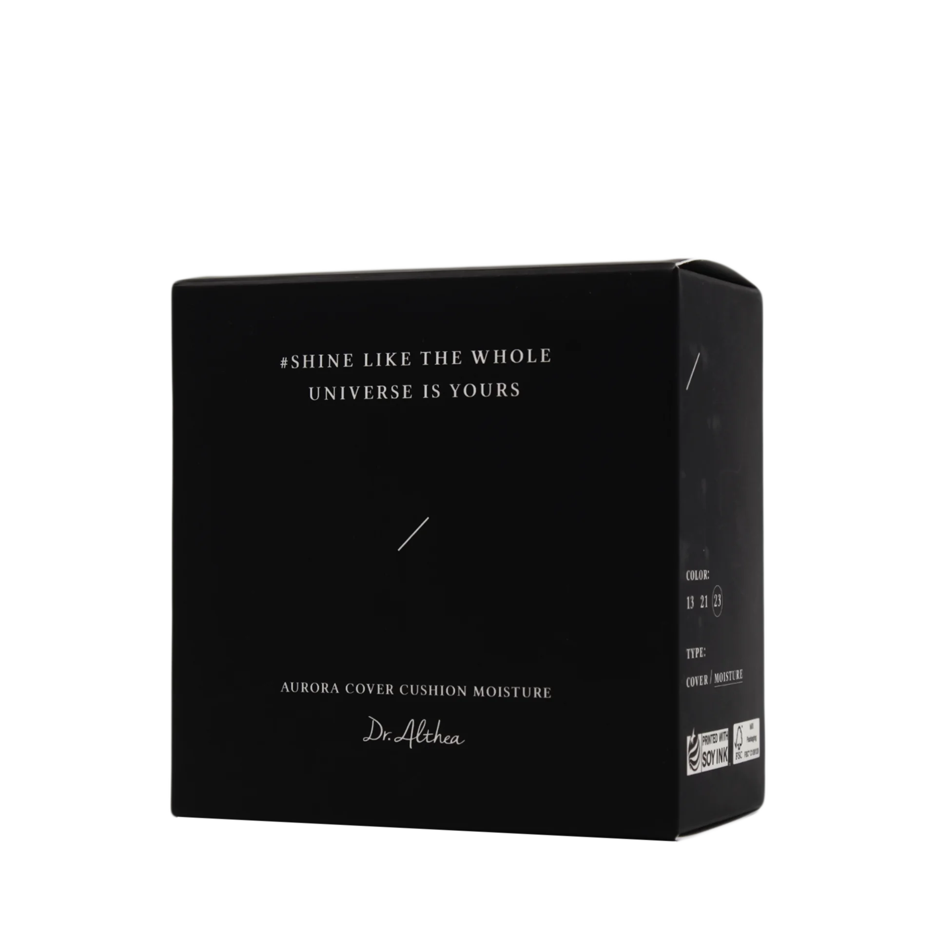 Dr. Althea Aurora MOISTURE COVER black CUSHION 