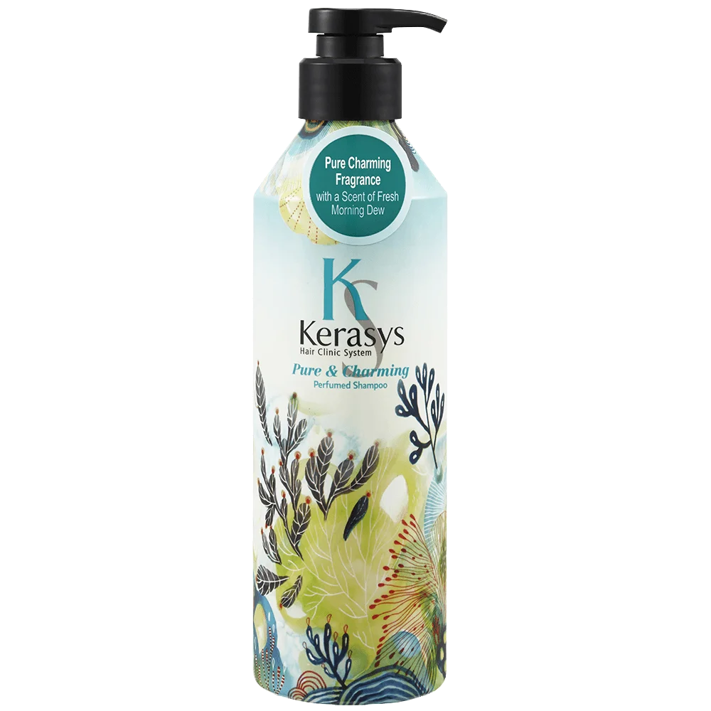 Парфюмированный шампунь для сухих волос Kerasys Perfumed Line Pure & Charming Shampoo