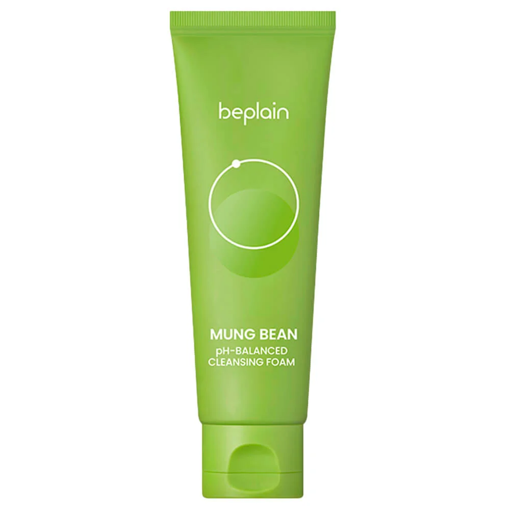 Балансирующая пенка для глубокого очищения beplain Mung Bean pH-Balanced Cleansing Foam 160мл