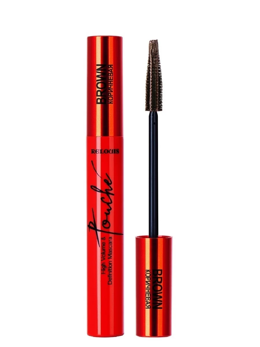 Тушь для ресниц Relouis Touche коричневый