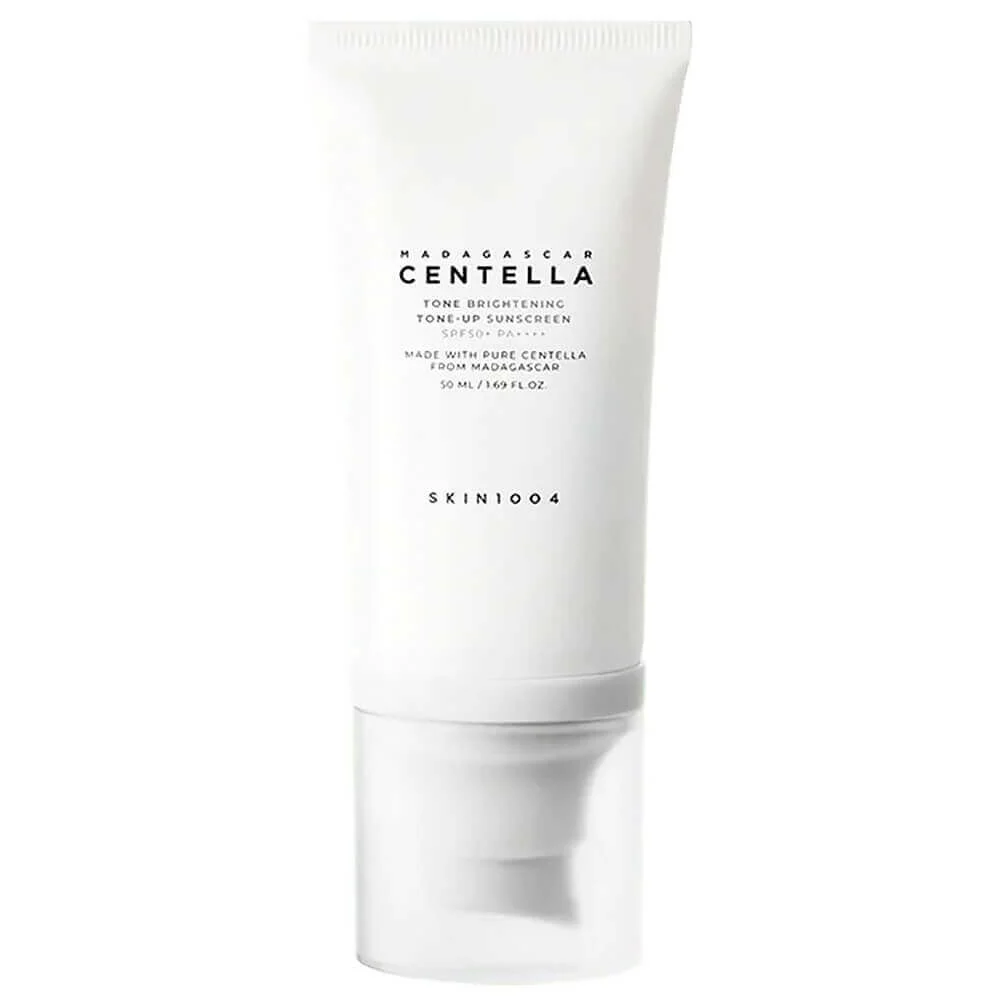 Осветляющий санскрин SKIN1004 Madagascar Centella Tone Brightening Tone-Up Sunscreen SPF50+ PA++++
