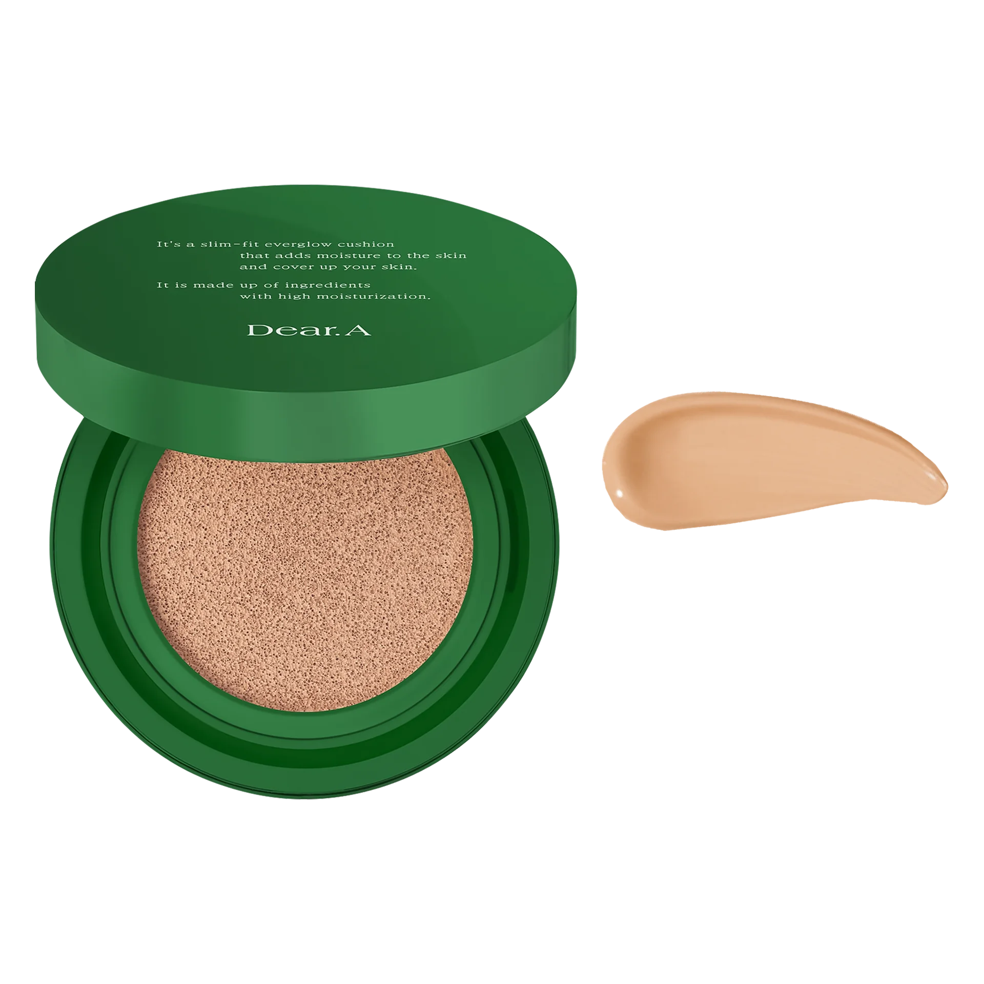 КУШОН DEAR.A SLIM FIT EVERGLOW CUSHION - 21 21