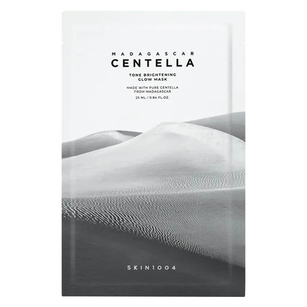 Тканевая маска для выравнивания тона SKIN1004 Madagascar Centella Tone Brightening Glow Mask