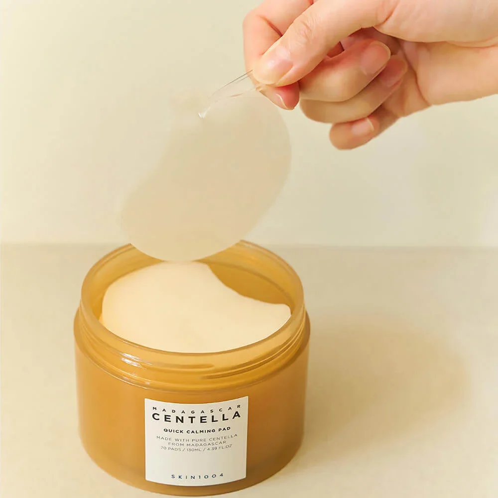 Успокаивающие пэды с центеллой SKIN1004 Madagascar Centella Quick Calming Pad