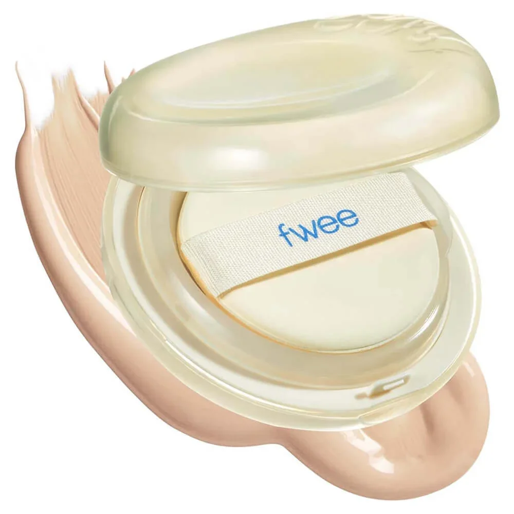 Тональный кушон с сатиновым финишем fwee Cushion Egg-Fit Cover SPF50+ РА+++  02