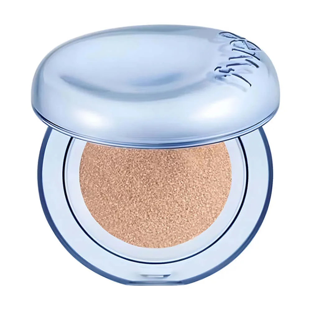 Тональный кушон с сияющим финишем fwee Cushion Glass Natural SPF50+ РА+++ 