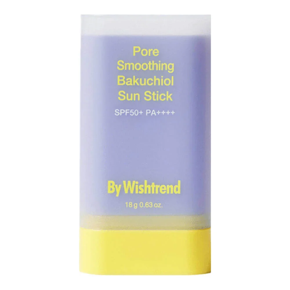 Солнцезащитный стик с бакучиолом By Wishtrend Pore Smoothing Bakuchiol Sun Stick SPF50+ PA++++