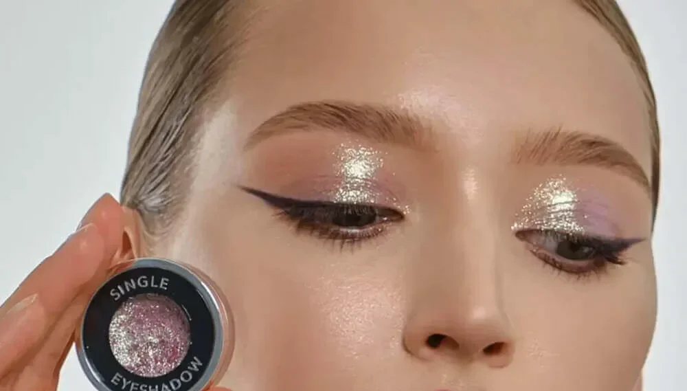 Тени-спарклы для век SHIKstudio Single Eyeshadow Sun Sun