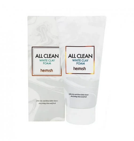 Глиняная пенка для глубокого очищения пор Heimish All Clean White Clay Foam