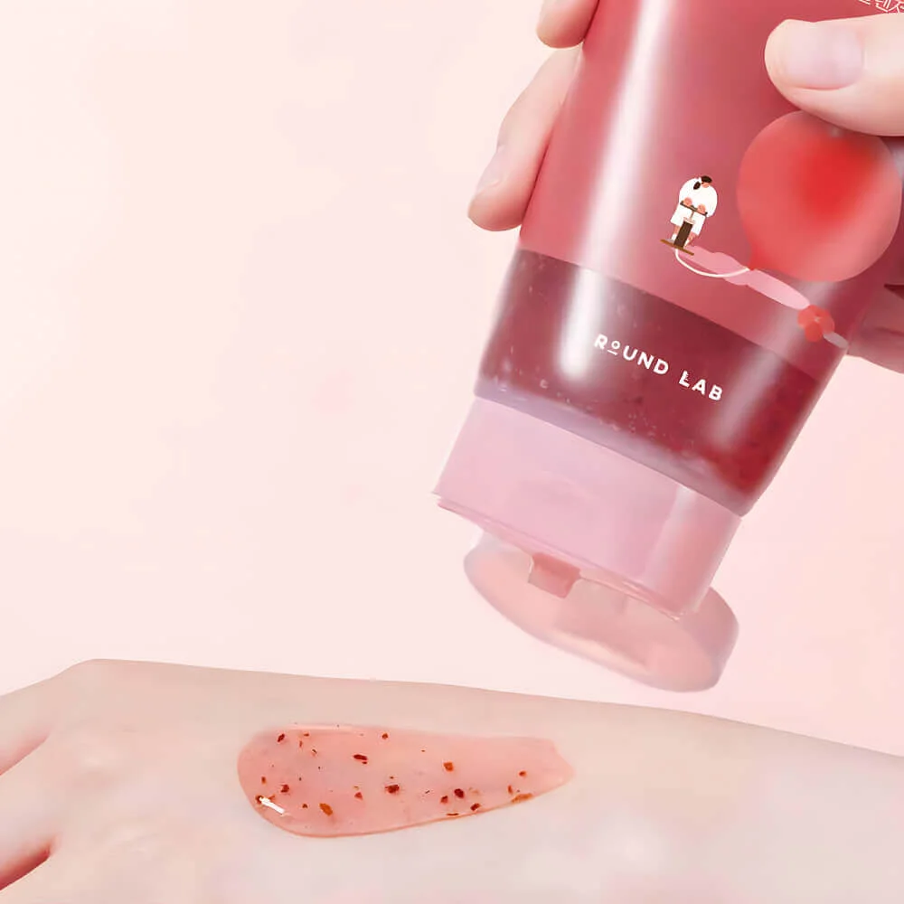 Гель-маска для очищения кожи c камелией Round Lab Camellia Deep Collagen Jelly Mask Cleanser