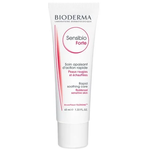 BIODERMA Успокаивающий и увлажняющий крем для нормальной и чувствительной кожи лица Sensibio Forte