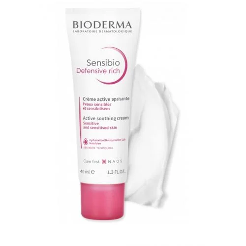 Bioderma Sensibio Defensive Rich питательный,успокаивающий крем