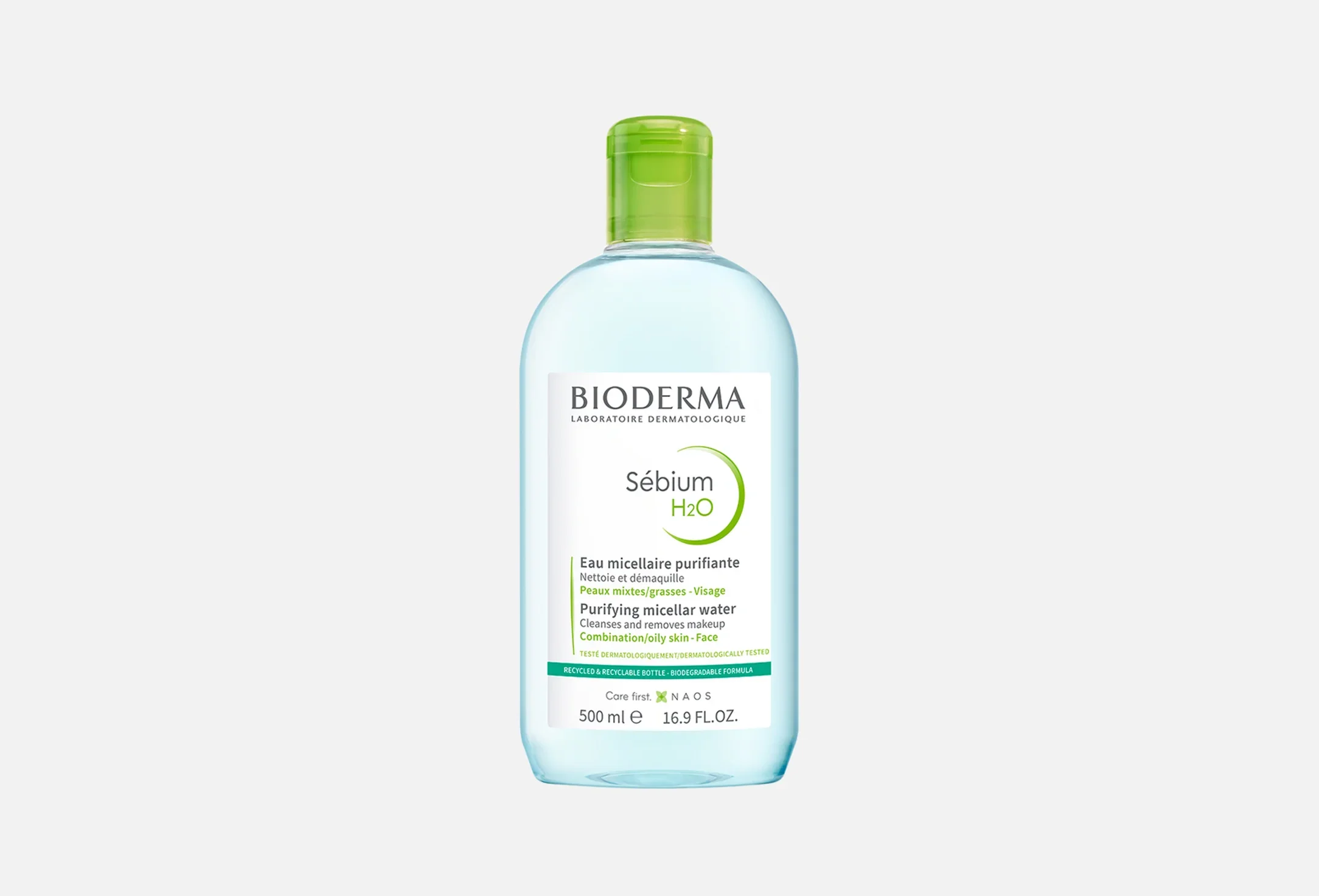 Мицеллярная вода для жирной и комбинированной кожи Bioderma Sebium H2O 500мл