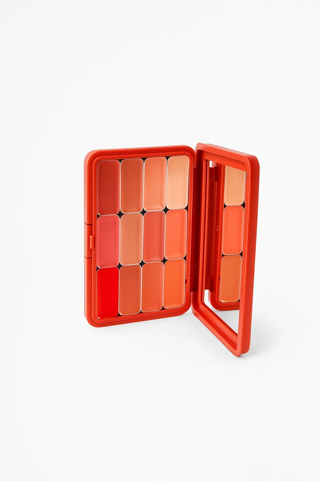 MAKEUPSTOREKZ GLOSSY & MATTE LIPSTICK PALETTE палетка помад для губ, LP01