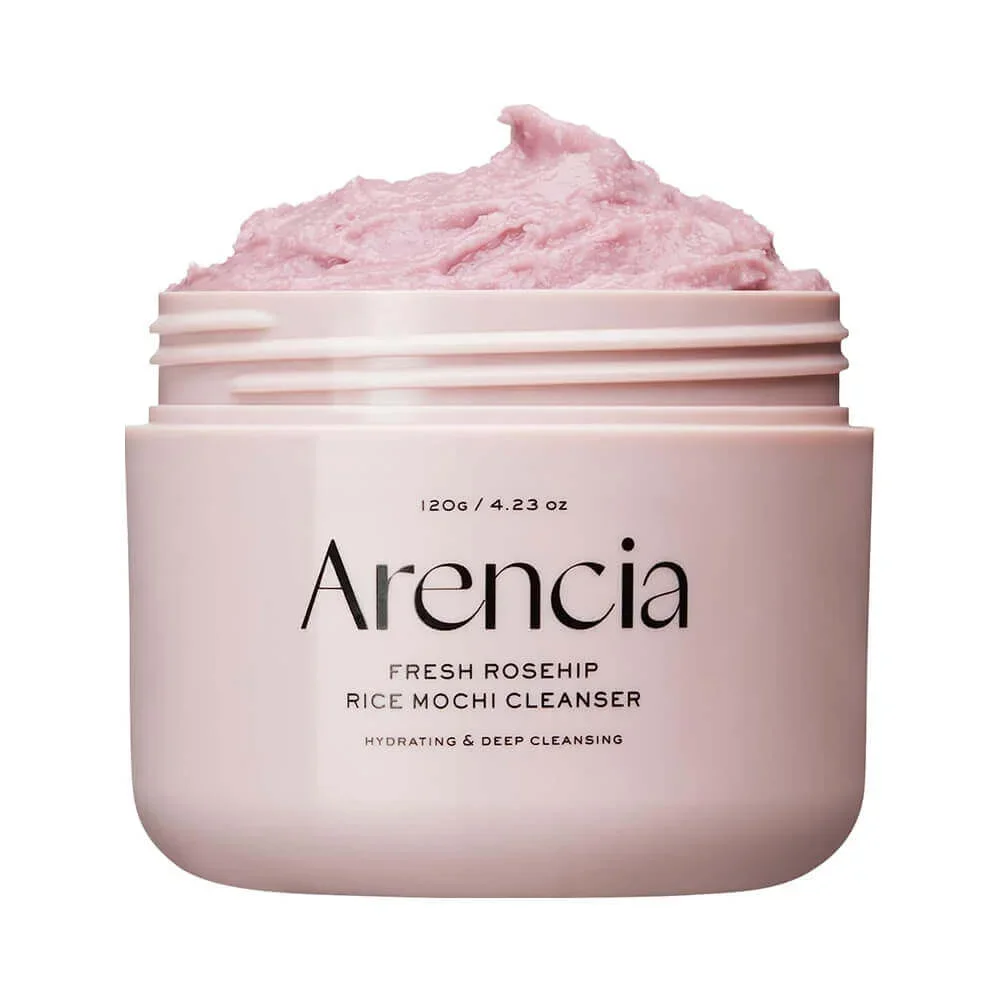 Очищающее средство с экстрактами шиповника и ромашки Arencia Fresh Rosehip Rice Mochi Cleanser