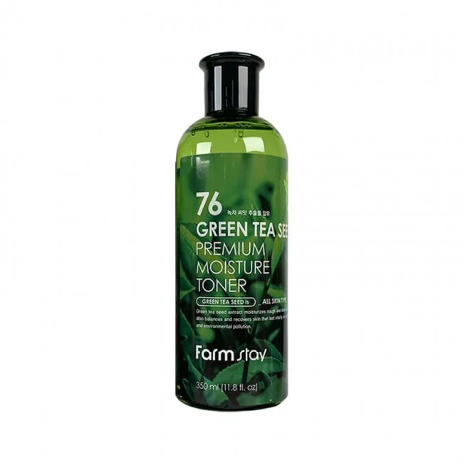 Тонер Farm Stay 76 GREEN TEA SEED PREMIUM MOISTURE TONER