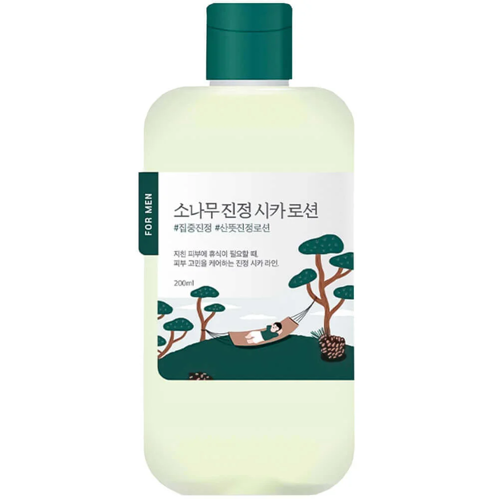 Лосьон с экстрактами сосны и центеллы для мужчин Round Lab﻿ For Men Pine Calming Cica Lotion