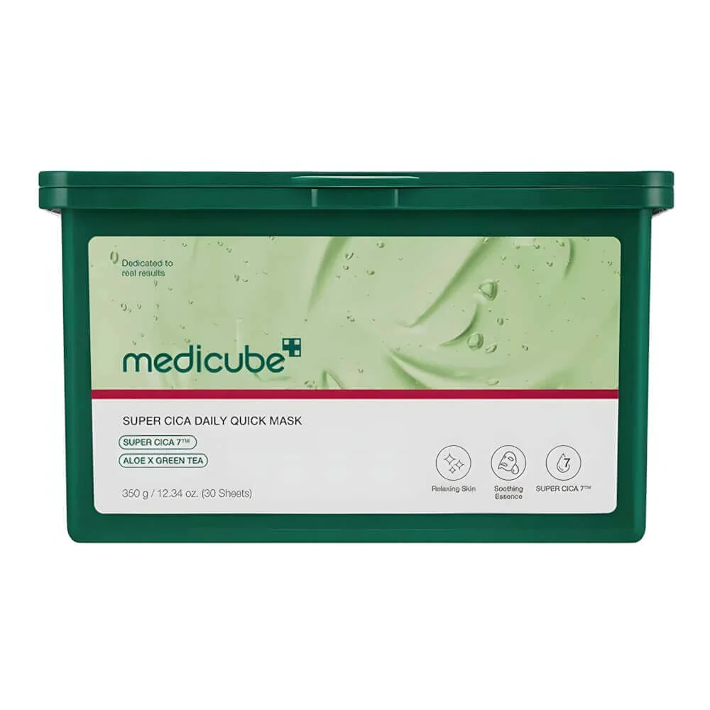 Набор успокаивающих тканевых масок с центеллой medicube Super Cica Daily Quick Mask