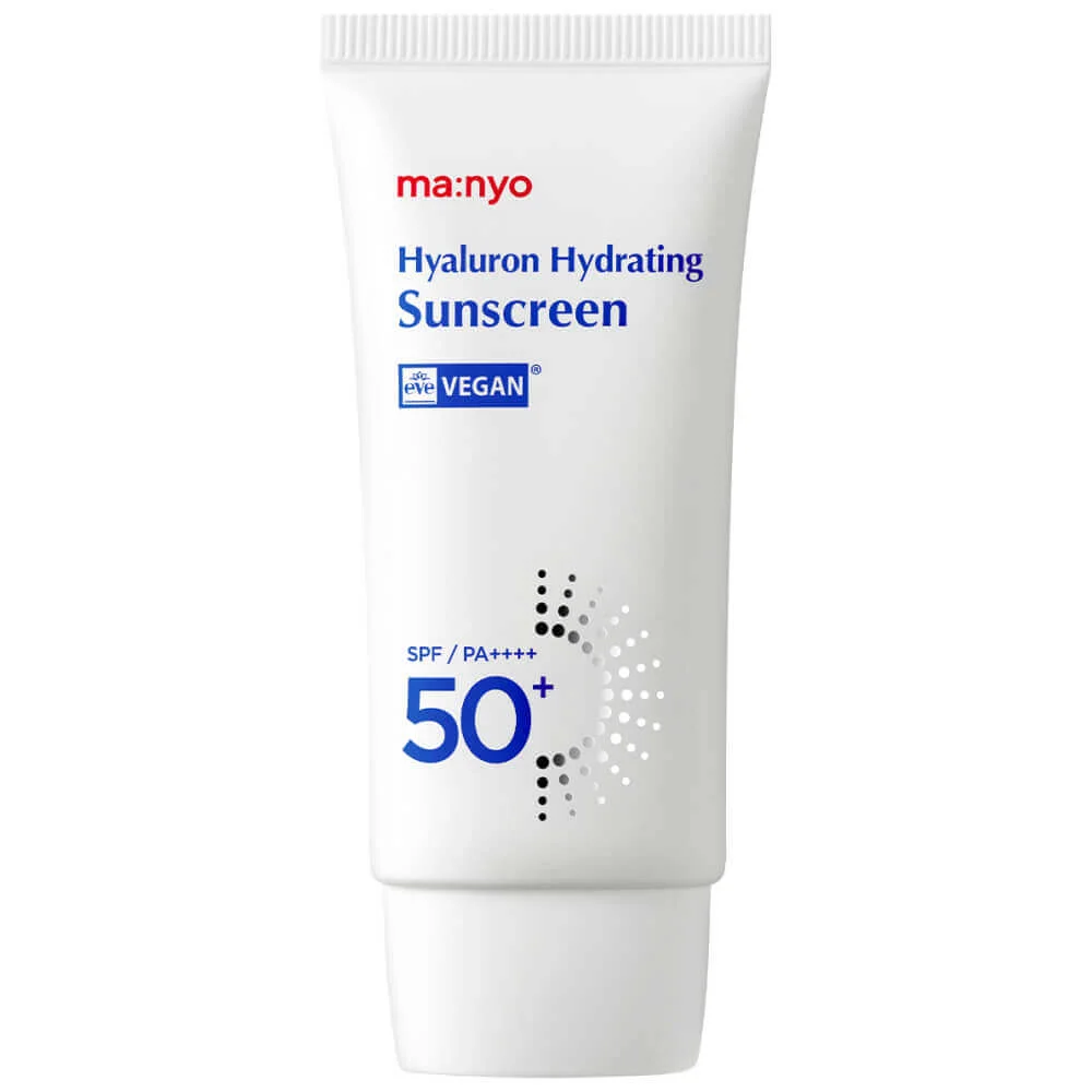 Гиалуроновый санскрин на фильтрах нового поколения Manyo Hyaluron Hydrating Sunscreen SPF50+ PA++++
