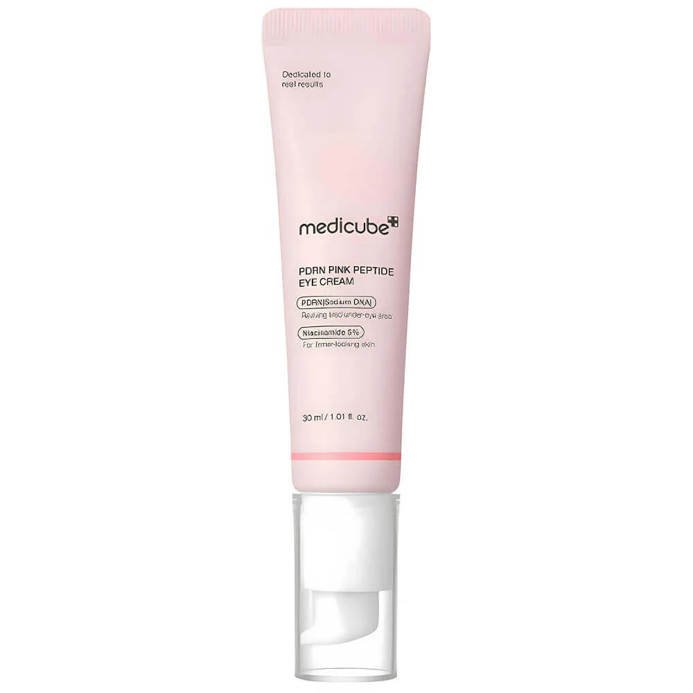 Осветляющий крем для век с ПДРН и пептидами medicube PDRN Pink Peptide Eye Cream