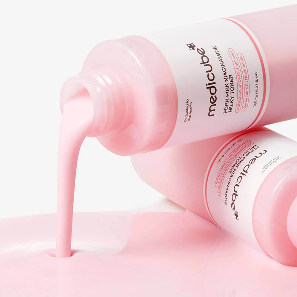 Молочный тонер с ПДРН и ниацинамидом medicube PDRN Pink Niacinamide Milky Toner