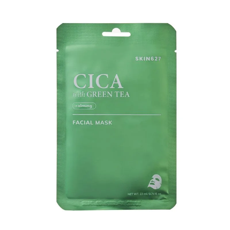 Тканевая маска для лица Skin627 CICA with GREEN TEA