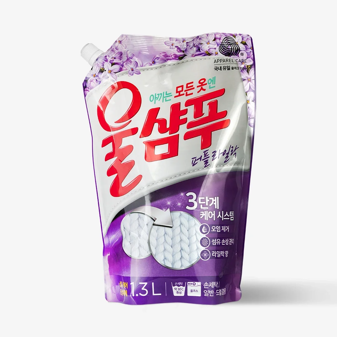 Средство для стирки Wool Shampoo жидкое Purple lilac 1.3 л