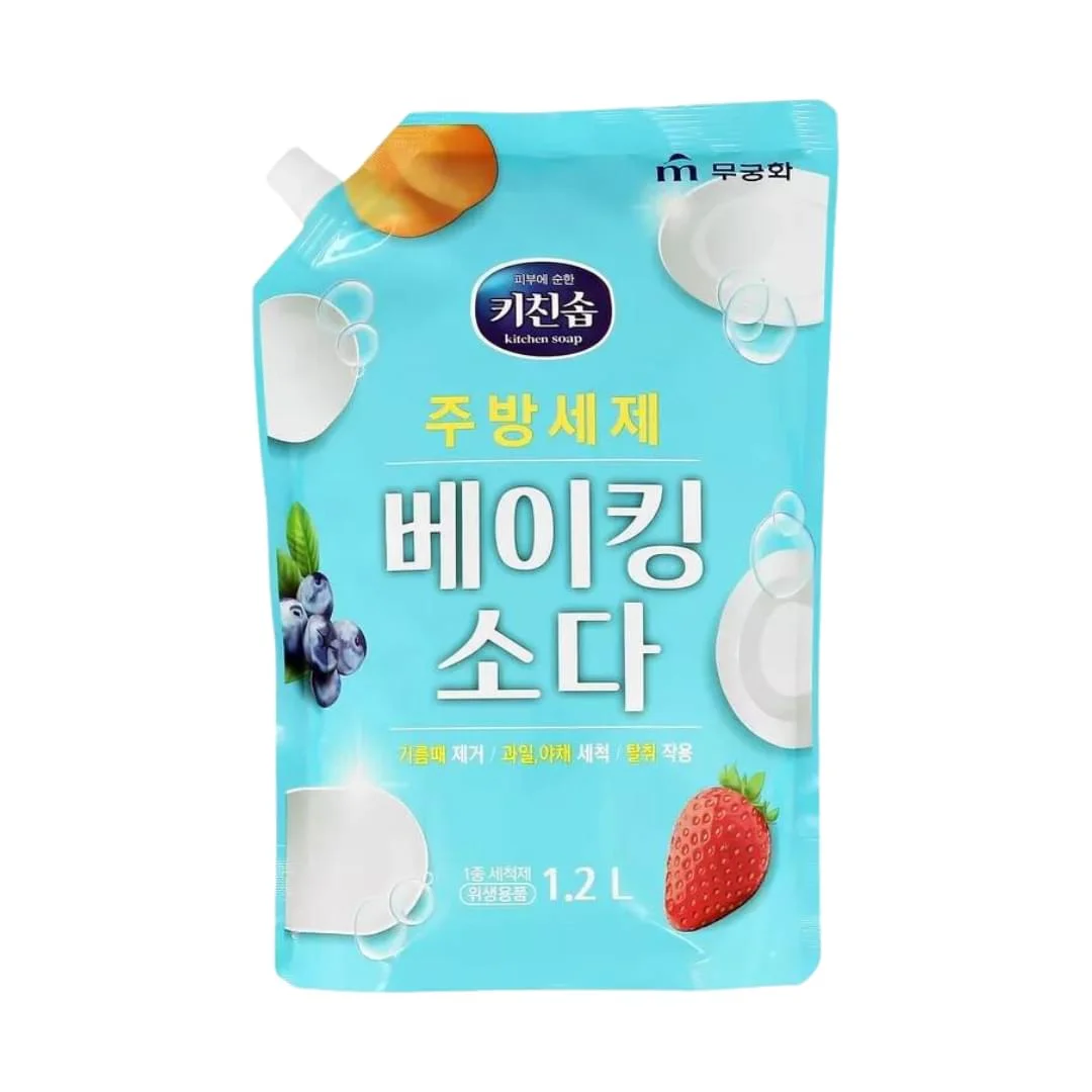 Средство для мытья посуды Mukunghwa органическое на основе пищевой соды 1.2 л