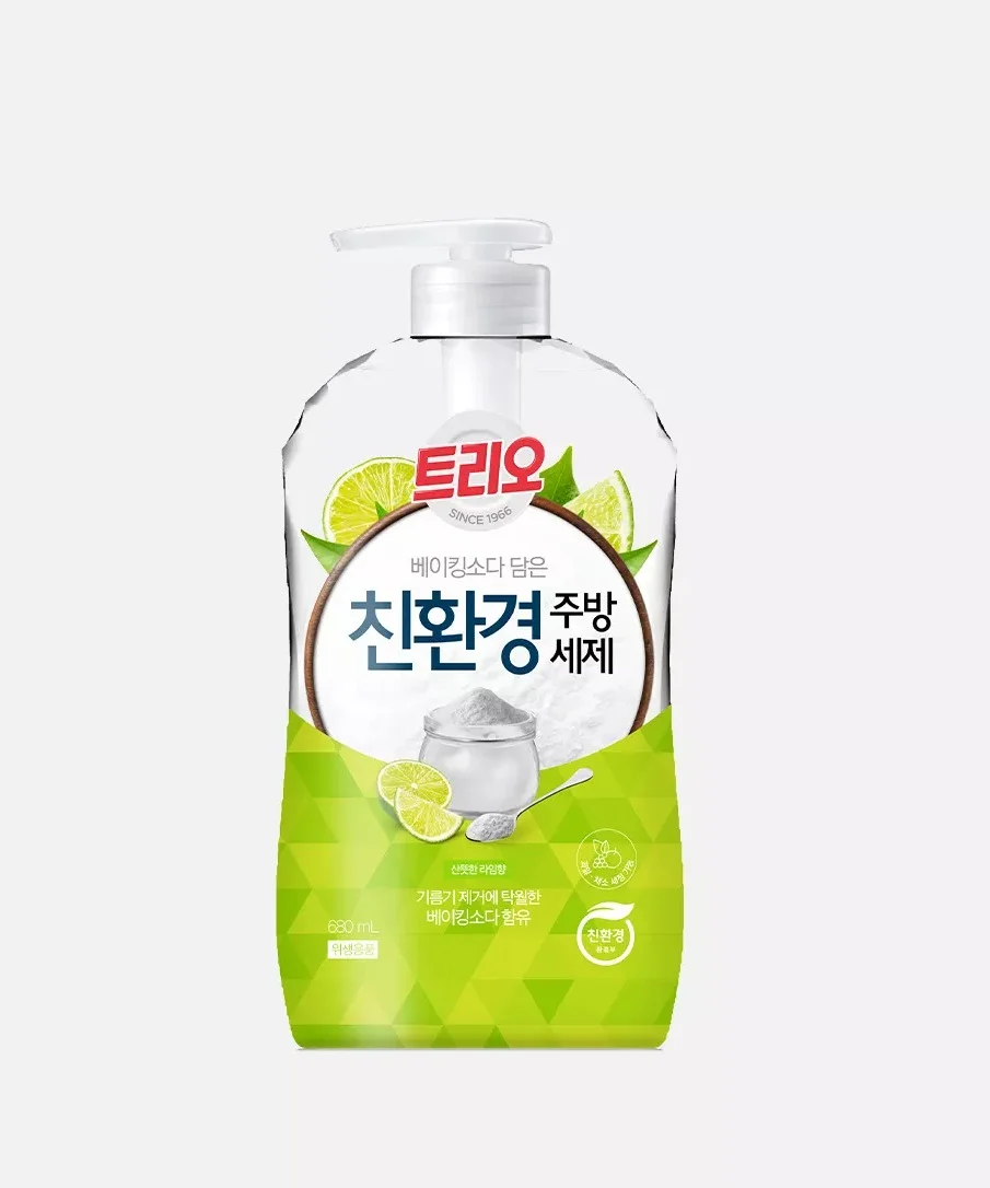 Средство для мытья посуды Trio LIME 680мл