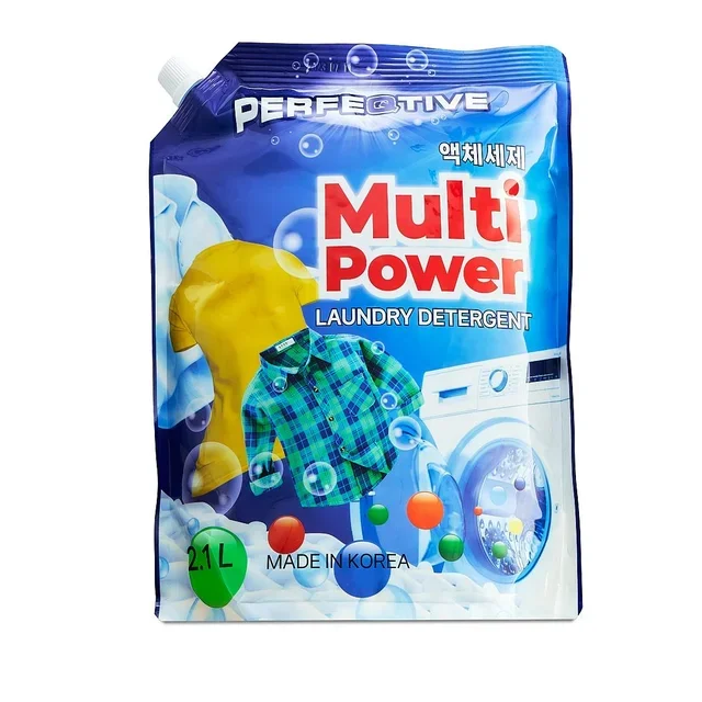 Жидкость для стирки Универсальная для белых и цветных тканей PERFEQTIVE Multi Power Laundry Detergent 2.1л 