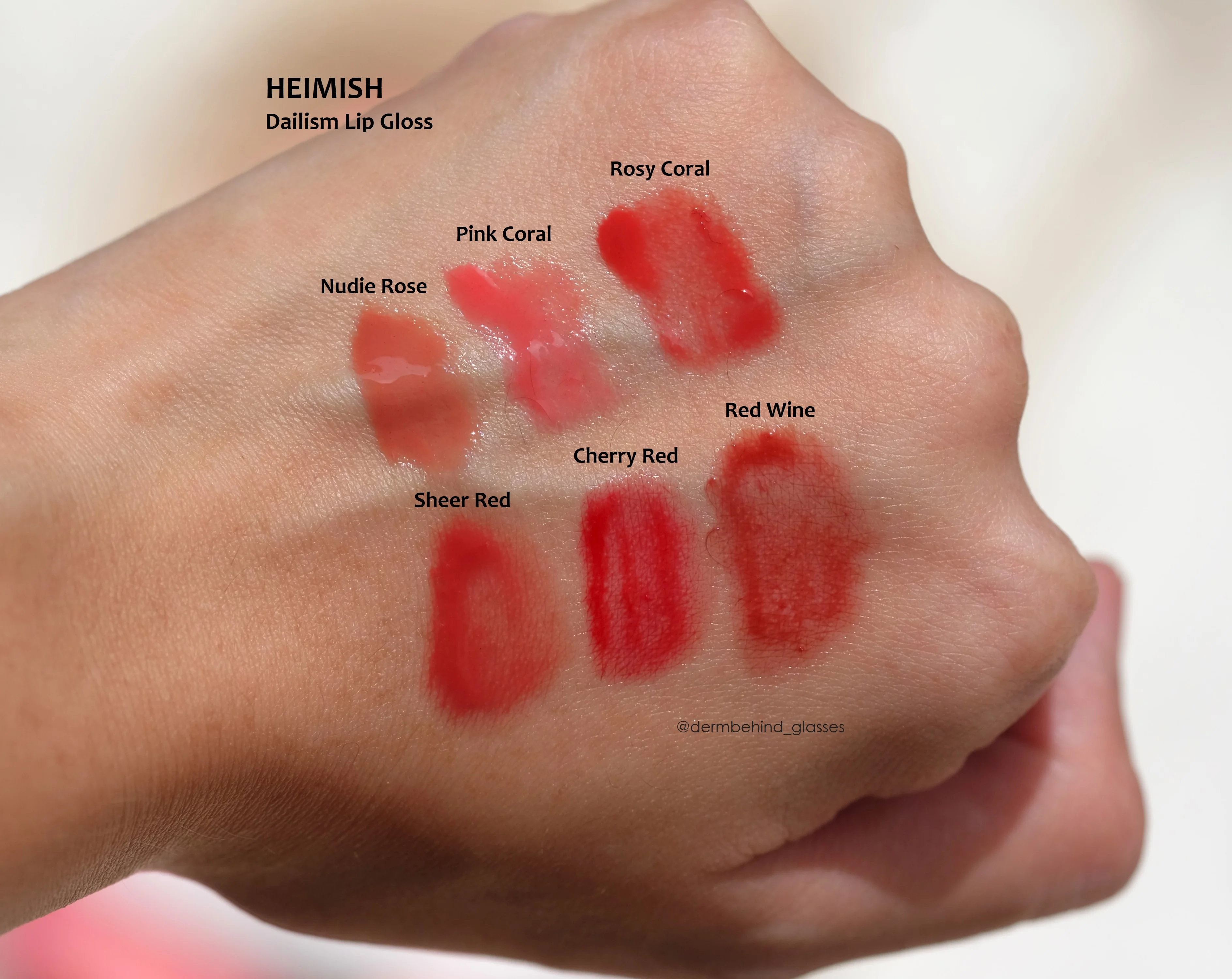 Heimish Dailism Lip Gloss Глянцевый тинт для губ