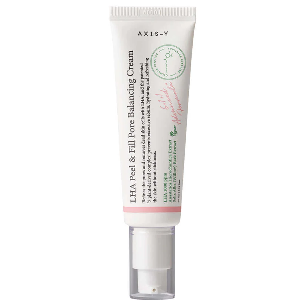 Мягкий пилинг-крем для лица AXIS-Y LHA Peel & Fill Pore Balancing Cream