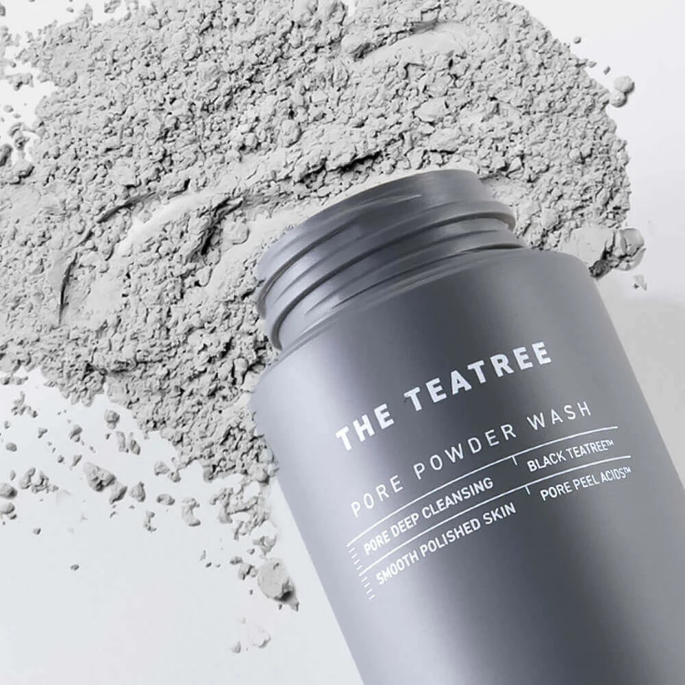 Энзимная пудра с кислотами и древесным углём Mediheal The Teatree Pore Powder Wash