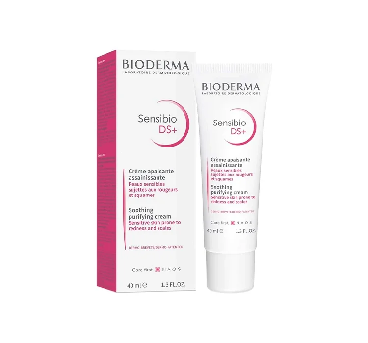 Успокаивающий крем для очень чувствительной кожи Bioderma Sensibio Ds+