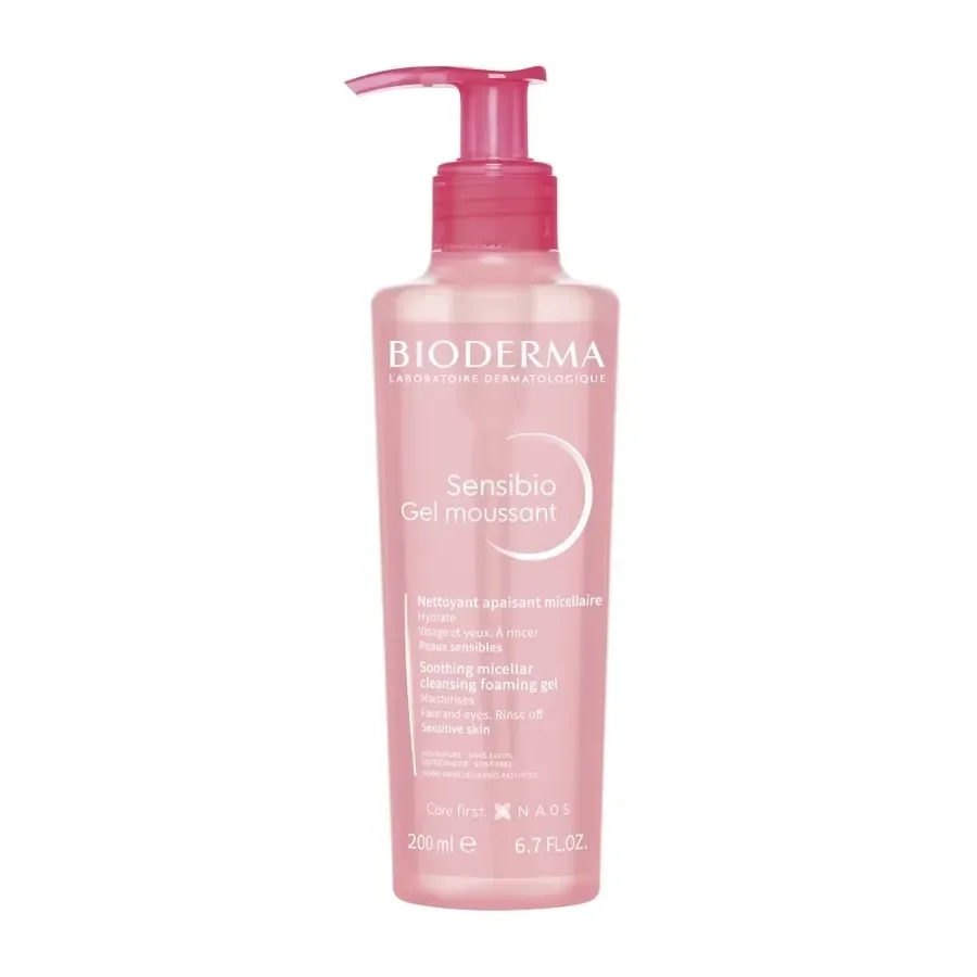 Очищающий гель для лица Bioderma Sensibio 200мл
