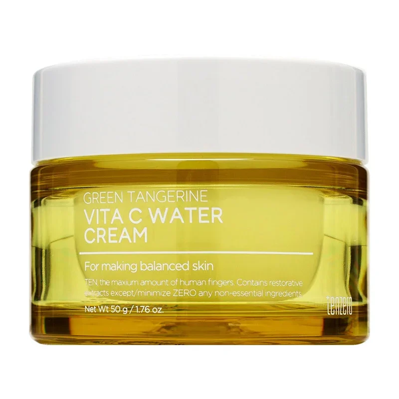 Освежающий крем с экстрактом зеленого мандарина TENZERO Green Tangerine Vita C Water Cream 50гр
