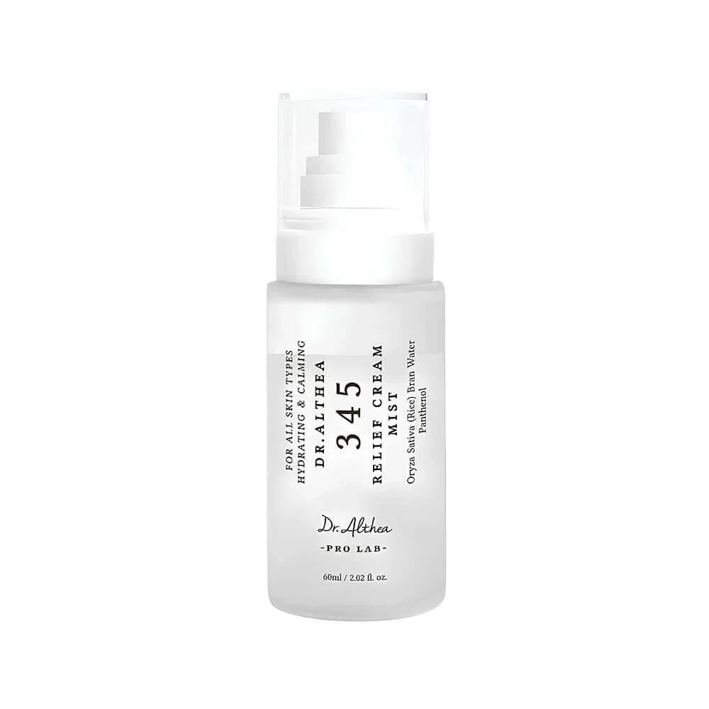 Успокаивающий мист с гидролатом риса и пантенолом Dr. Althea 345 Relief Cream Mist 60 мл
